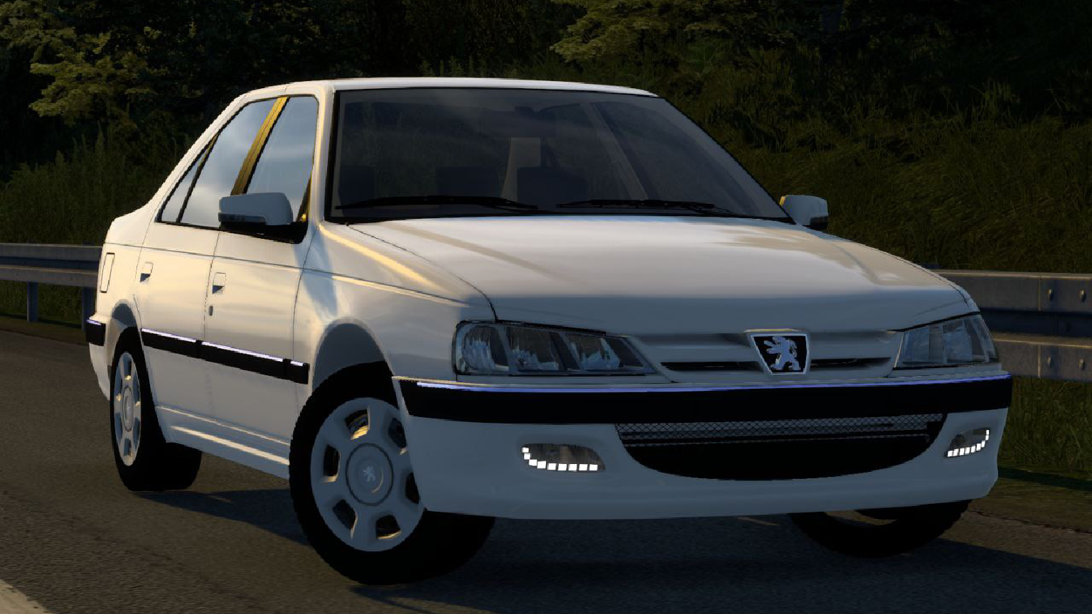 پژو پارس برای یوروتراک ۲